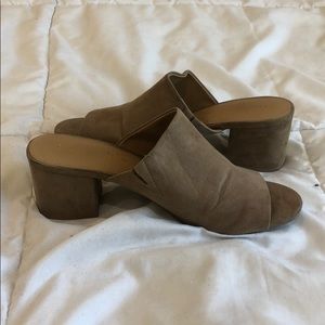 tan mules christian siriano